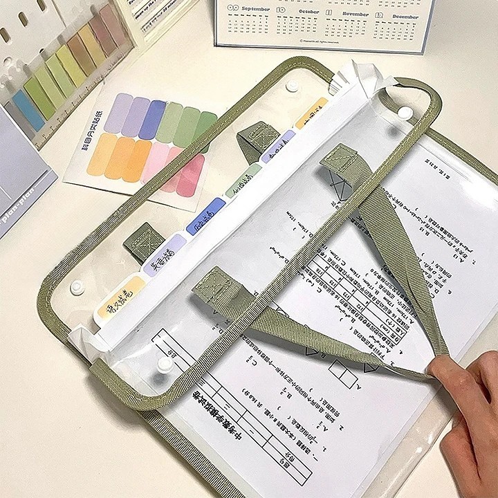 楽天市場】送料無料 ドキュメントファイル じゃばら式 持ち手付き 13