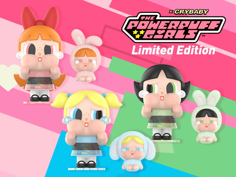 楽天市場】CRYBABY × The Powerpuff Girls Limited Edition【アソート