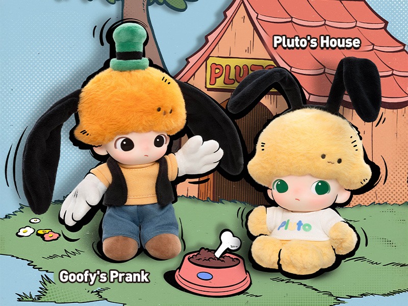 楽天市場】DIMOO WORLD × DISNEY シリーズ ぬいぐるみキーチェーン