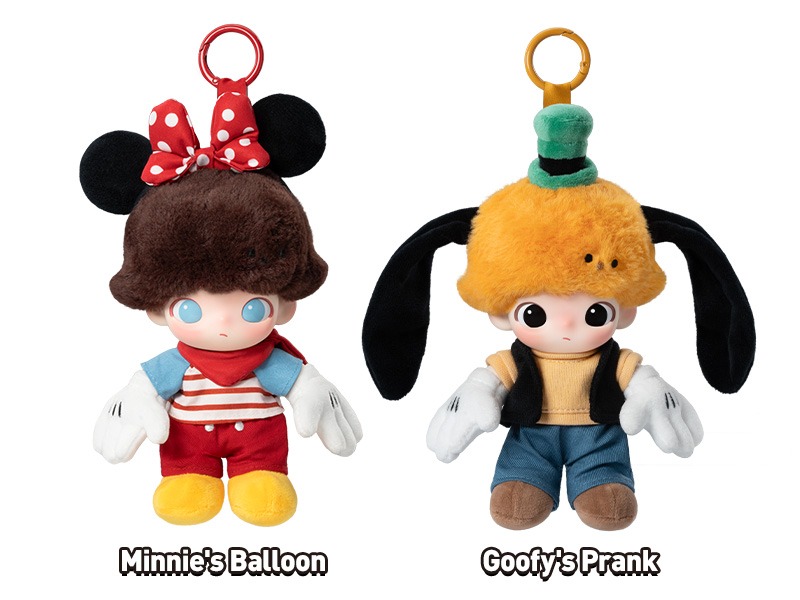 楽天市場】DIMOO WORLD × DISNEY シリーズ ぬいぐるみキーチェーン