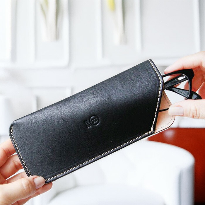 楽天市場】メガネケース 本革 名入れ ブランド ポルコロッソ 栃木