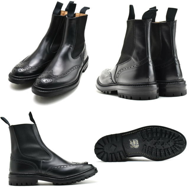 楽天市場】トリッカーズ サイドゴア ブーツ Tricker's M2754 ブラック