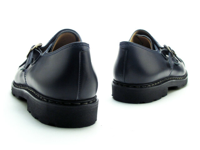 楽天市場】パラブーツ ウィリアム ダブルモンクストラップ ネイビー