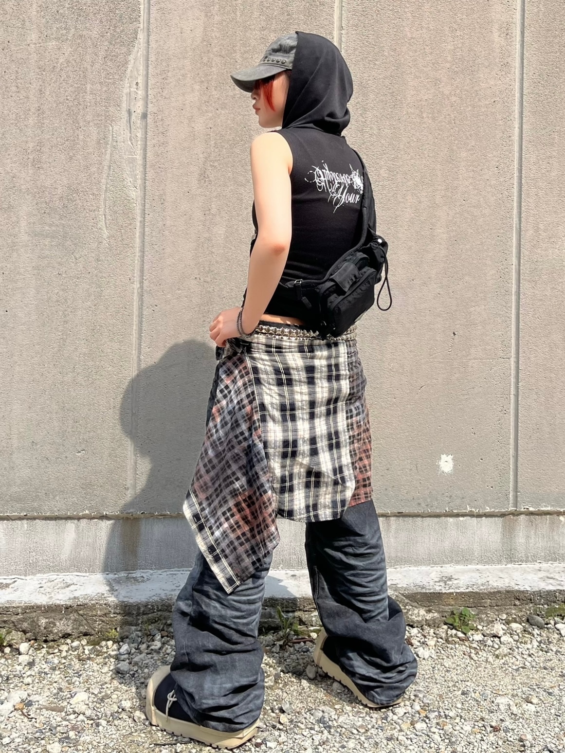 楽天市場】正規品【Bizarre Maiden】sleeveless back print hoodie