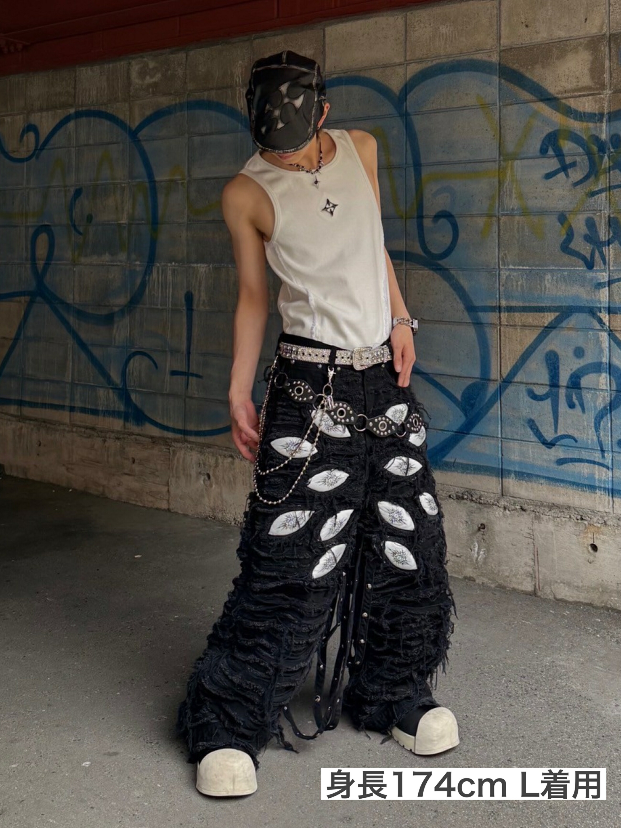 楽天市場】【UNIZ】White Eyes Pants : Pressing