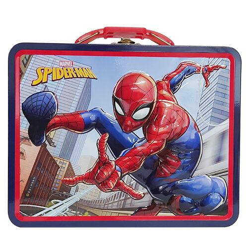 楽天市場】スパイダーマン 缶 トランク ( トレイン ) 19837b 小物入れ
