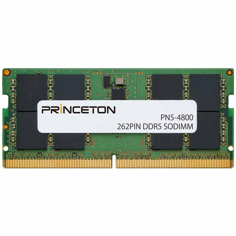 楽天市場】プリンストン 増設メモリ 32GB DDR5 4800MHz PC5-4800 CL40