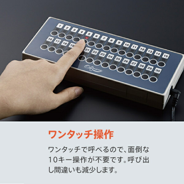 楽天市場】ワンタッチコール 送信機 WTR ワンタッチ操作！呼び出し