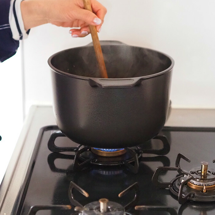 楽天市場】味わい鍋 両手特深 22cm / 無水鍋 無水調理 両手鍋 ガス火