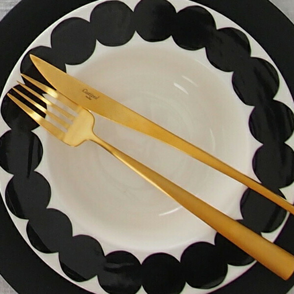 楽天市場】□クチポール デュナ ゴールド ディナーセット 3PCS （箱