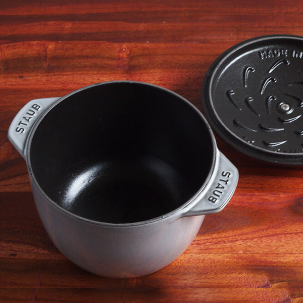 楽天市場】ストウブ ラ ココット デ ゴハン M 16cm グレー / staub