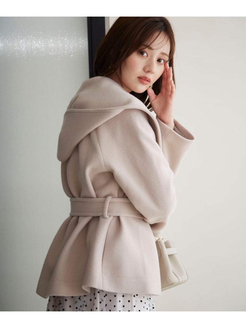 楽天市場】【SALE／50%OFF】ショート丈ガウンコート 24AW PROPORTION