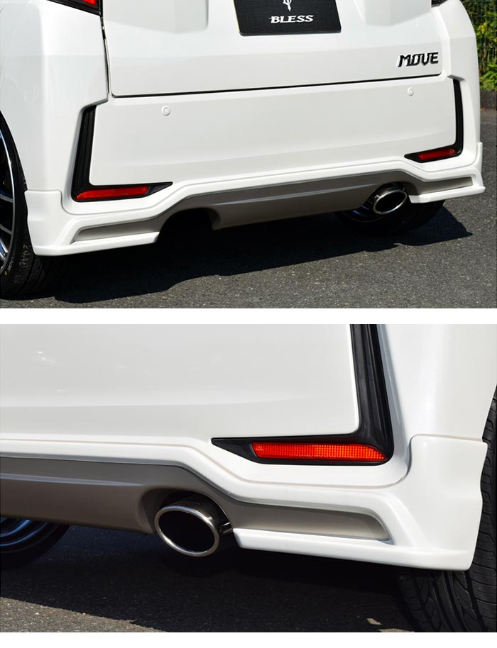 楽天市場】【未塗装品】ダイハツ MOVE カスタム【LA150S】2WD リア