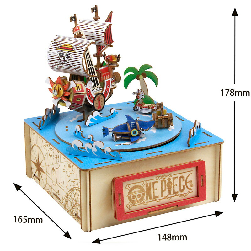楽天市場】【正規販売】ki-gu-mi ワンピース オルゴール付き 麦わらの