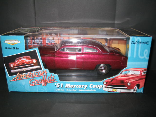楽天市場】1/18scale ERTL アーテル AMERICAN GRAFFITI '51 MERCURY