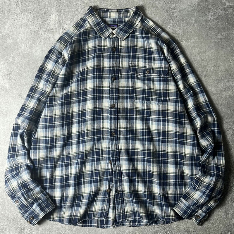 楽天市場】22年製 Patagonia チェック オーガニック コットン 長袖