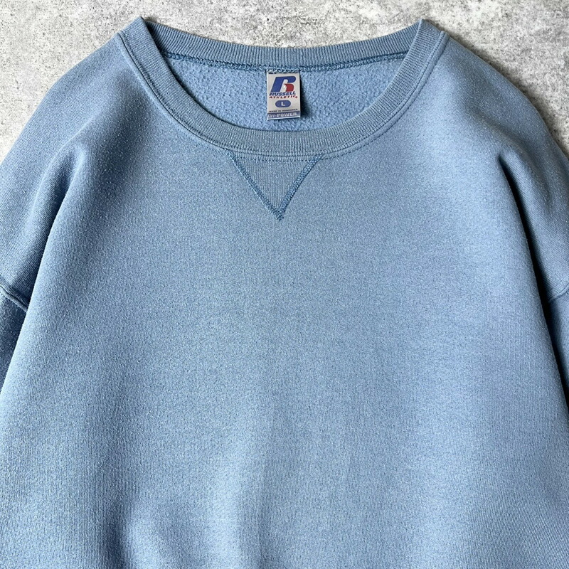 楽天市場】00s RUSSELL 無地 前V スウェット トレーナー L / 00年代