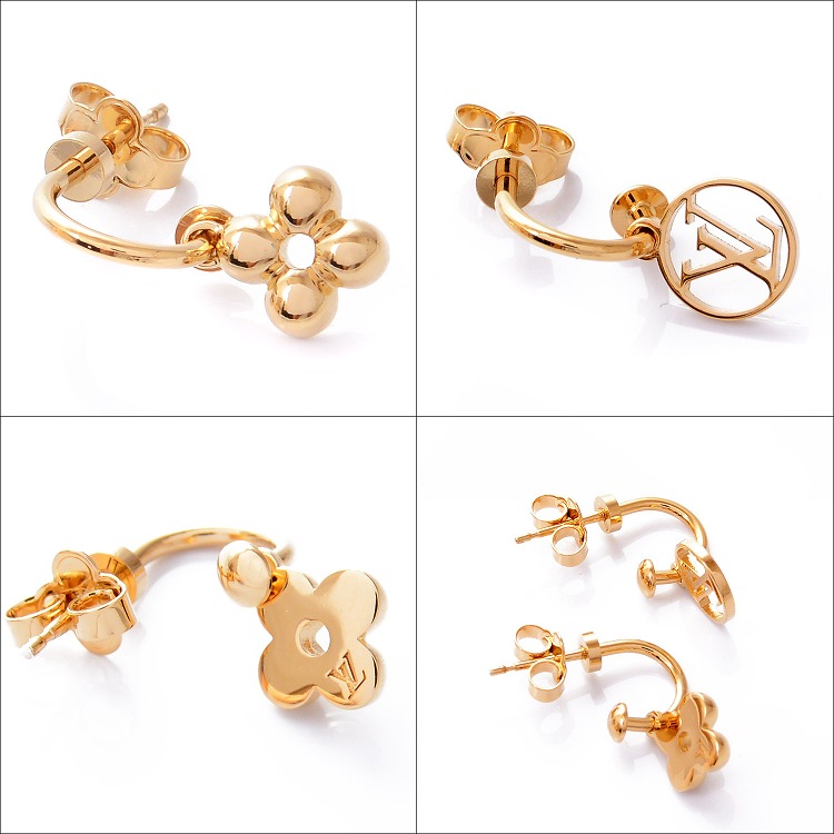 楽天市場】ルイヴィトン ピアス 両耳用 アクセサリー イヤリング