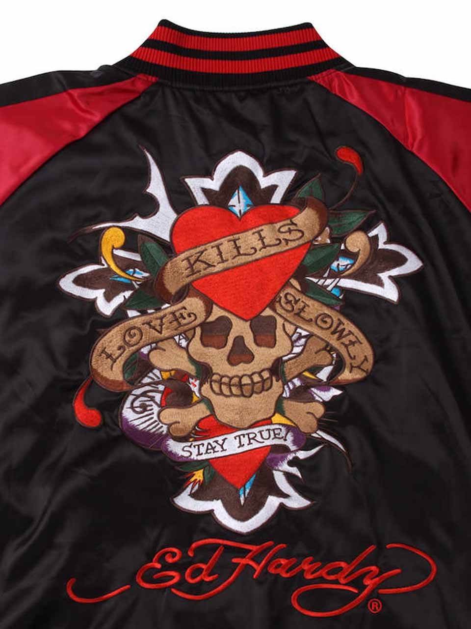 楽天市場】スカジャン ED HARDY 大きいサイズ メンズ エドハーディ