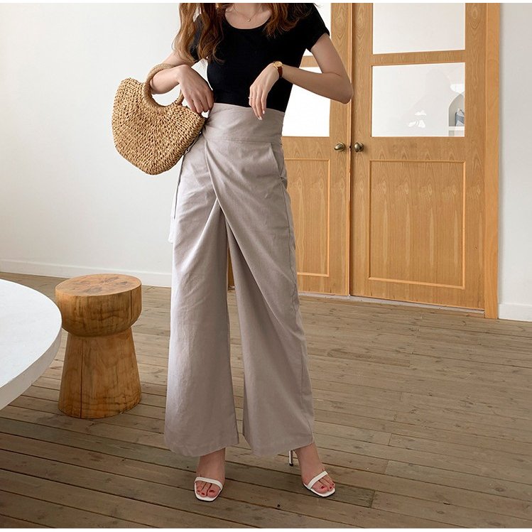 楽天市場】送料無料 ワイドパンツ レディース パンツ ガウチョパンツ