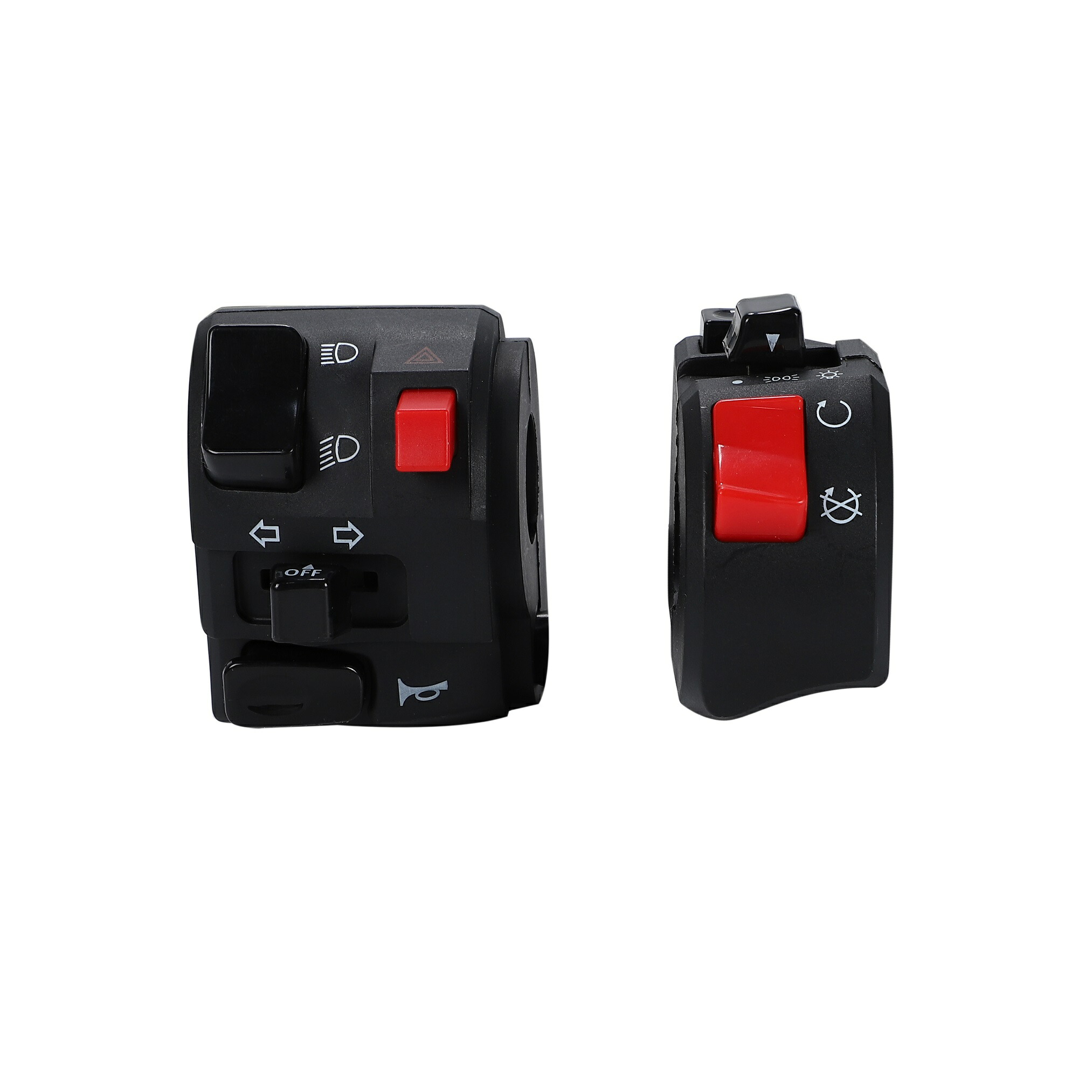 楽天市場】バイク ハンドル スイッチ ボックス 左右 汎用 多機能