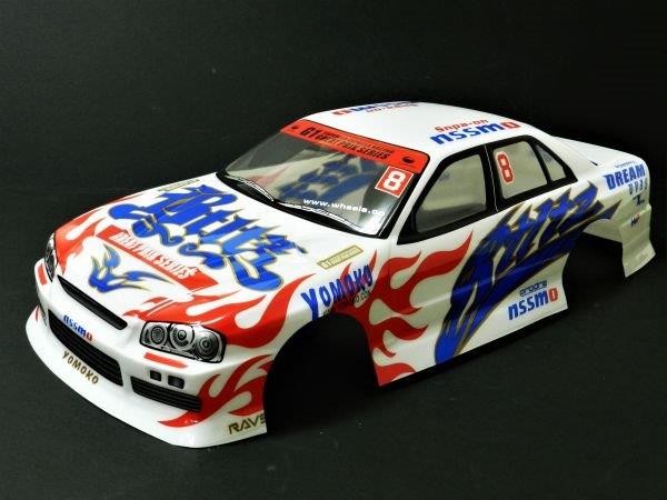 楽天市場】GT004S 1/10 ドリフトラジコンカー用 スペアボディー