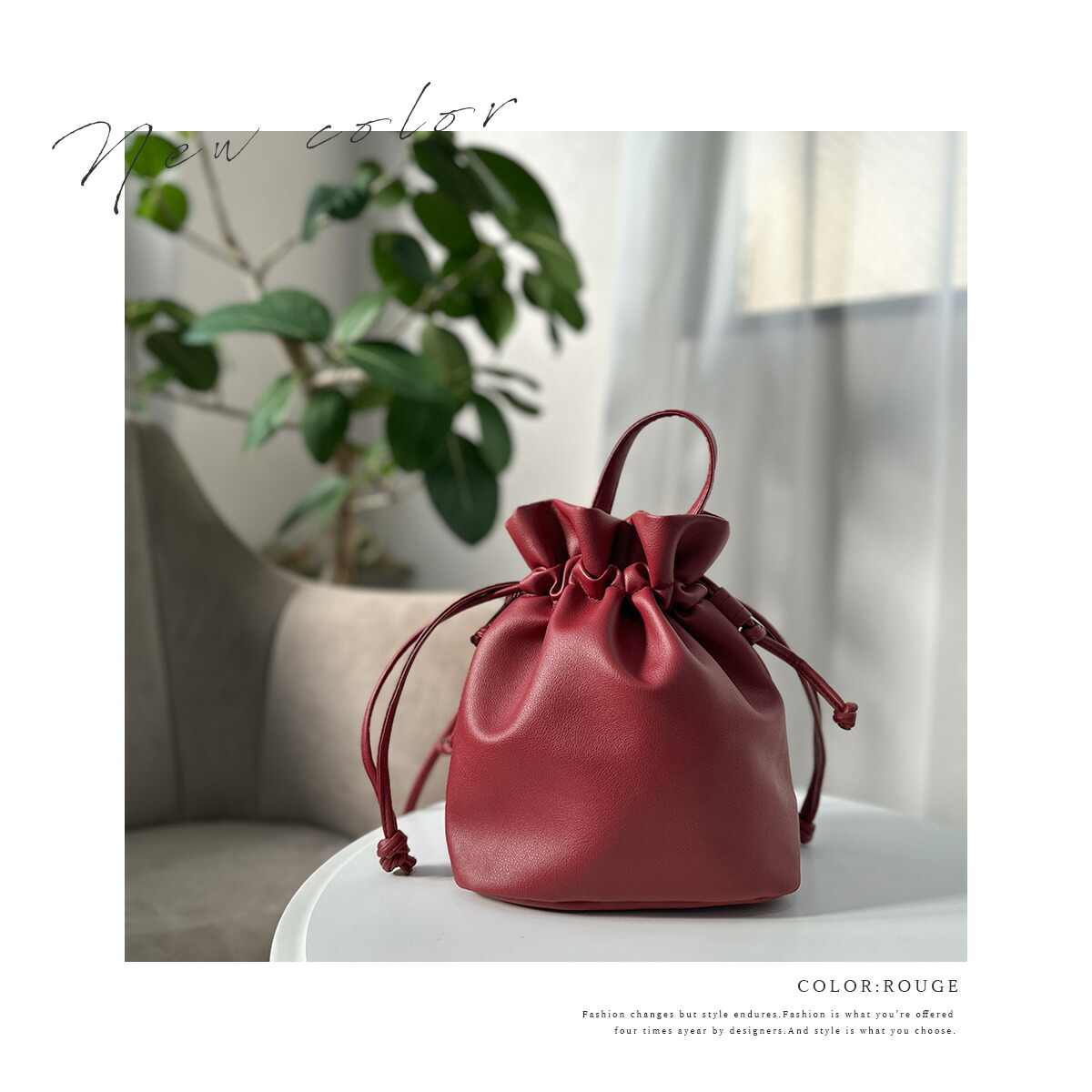 楽天市場】巾着 バッグ ショルダーバッグ 2way ミニバッグ 巾着バッグ