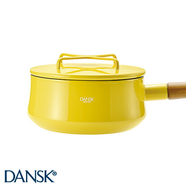 DANSK ダンスク 未使用新品 コベンスタイル 片手鍋 深型 イエロー 楽天