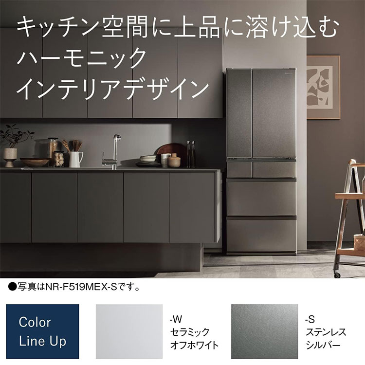 楽天市場】Panasonic 483L 6ドア冷蔵庫 幅68.5cm 483L 野菜室が真ん中