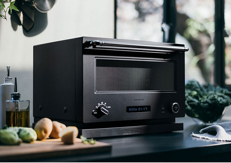 楽天市場】バルミューダ オーブンレンジ BALMUDA The Range K09A-BK