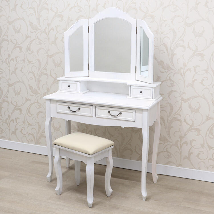 楽天市場】マチルドエム ドレッサー(スツール付)フランス シャビー