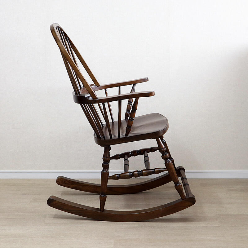 楽天市場】アンティークオーク ロッキングチェアアンティーク