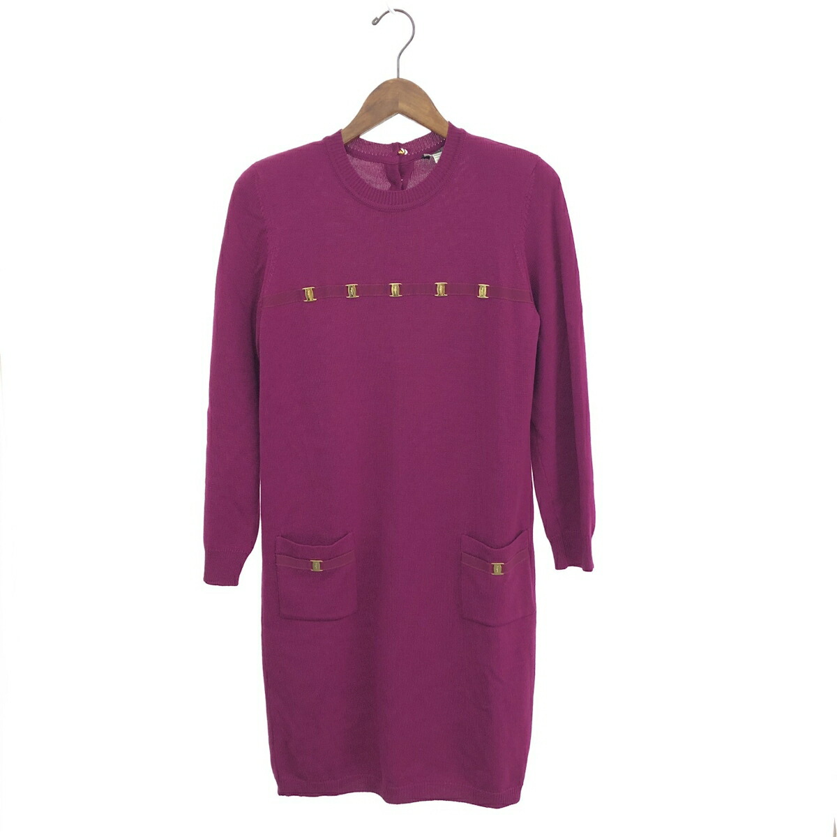 楽天市場】フェラガモ ニット ワンピースの通販