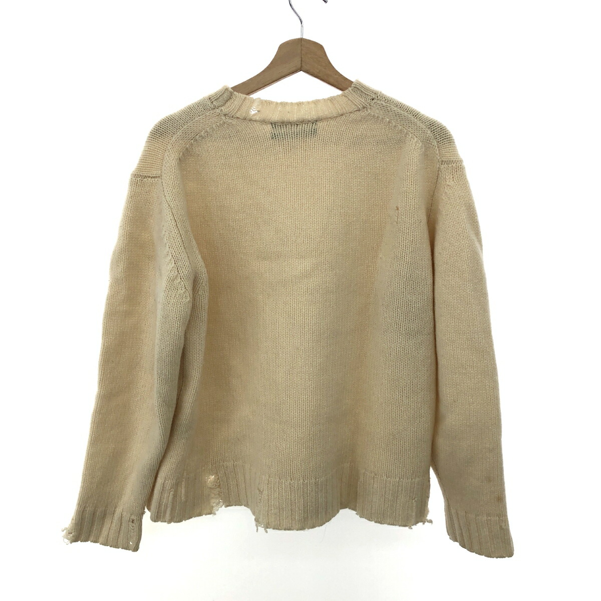 楽天市場】UNUSED アンユーズド ダメージ加工 ニット サイズ:1 us1925