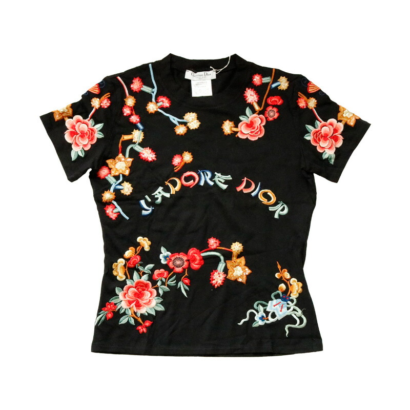 楽天市場】【中古】美品 クリスチャンディオール Tシャツ ガリアーノ期