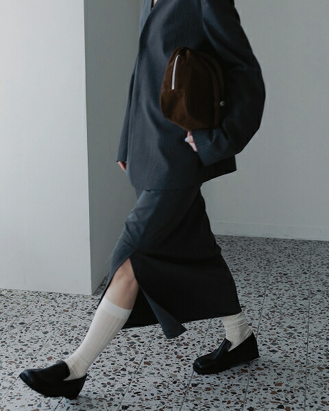 楽天市場】【SOLD OUT】anuke アンヌーク Ecoleather Loafers 62521005