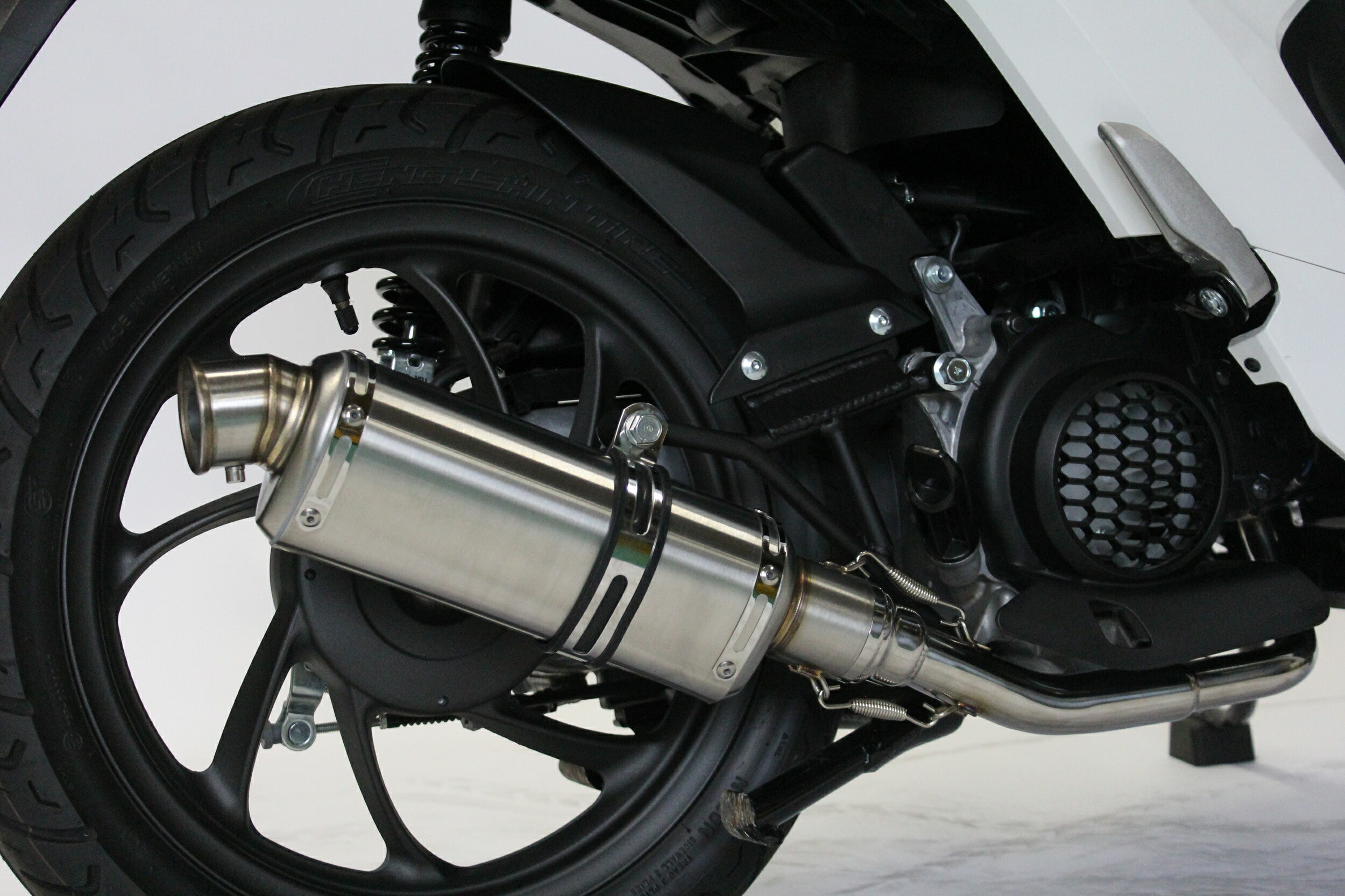 楽天市場】HMS Dio110 ディオ110 バイクマフラー 2BJ-JK03 8BJ-JK03