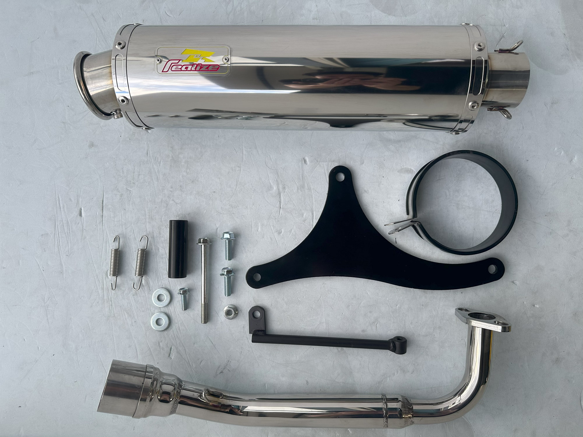 楽天市場】Realize アクシスZ バイクマフラー 2BJ-SED7J 22Racing