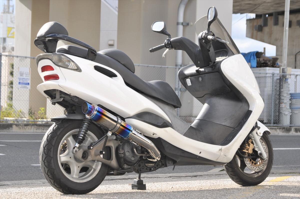 楽天市場】HMS ヤマハ マジェスティ125 5CA バイクマフラー キャブ車