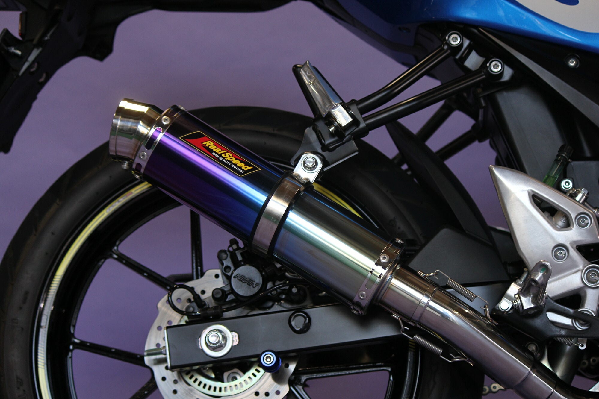 楽天市場】GSX-R125 バイクマフラー DL33B / DL32D Fourze フォーゼ