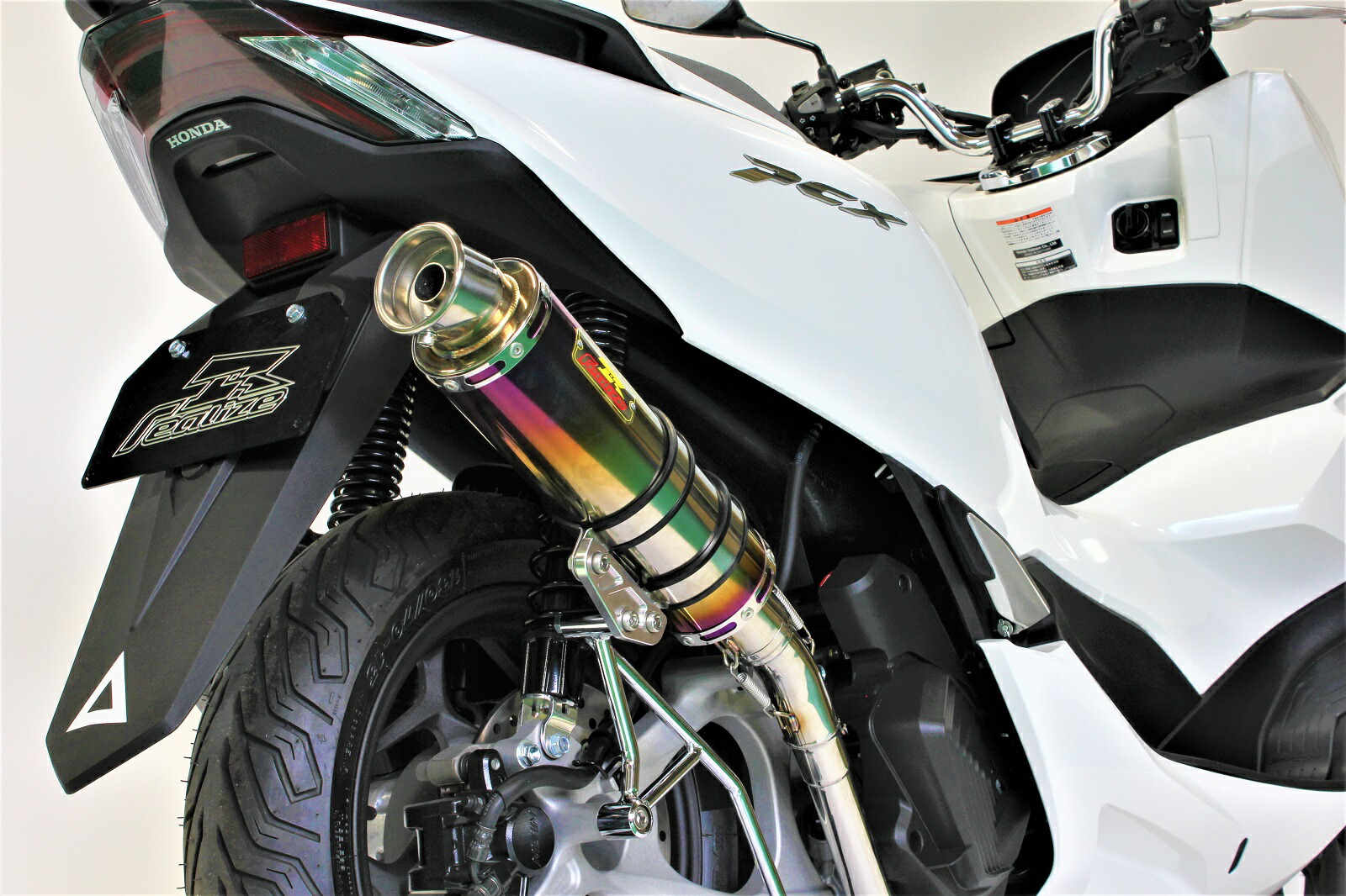 楽天市場】【最新モデル対応】 Realize PCX160 バイク マフラー 2BK