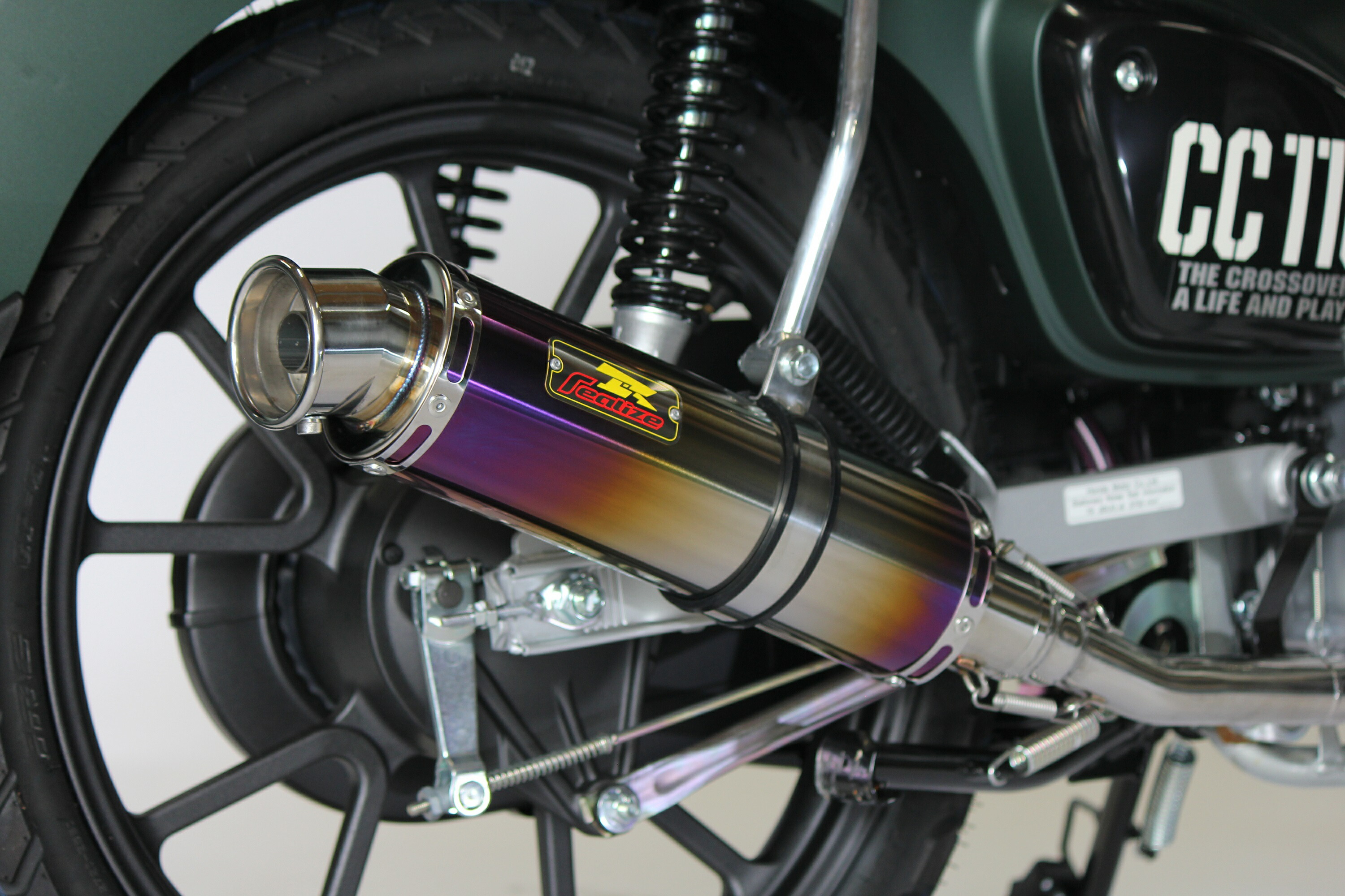 楽天市場】Realize クロスカブ110 バイクマフラー 2BJ-JA45 8BJ-JA60
