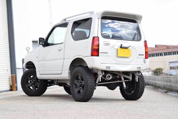 楽天市場】ジムニー マフラー JB23W 1型〜10型 ステンレス SUS 左出し