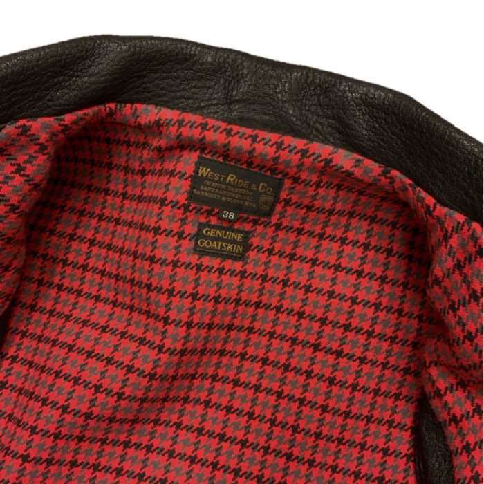 楽天市場】【WESTRIDE/ウエストライド】レザーベスト/DEAN BKG1☆REAL