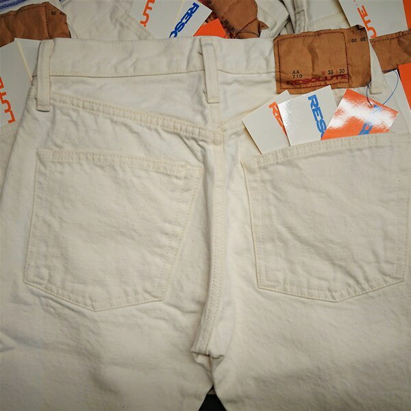 楽天市場】RESOLUTE【リゾルト10周年限定モデル】ホワイトジーンズNo