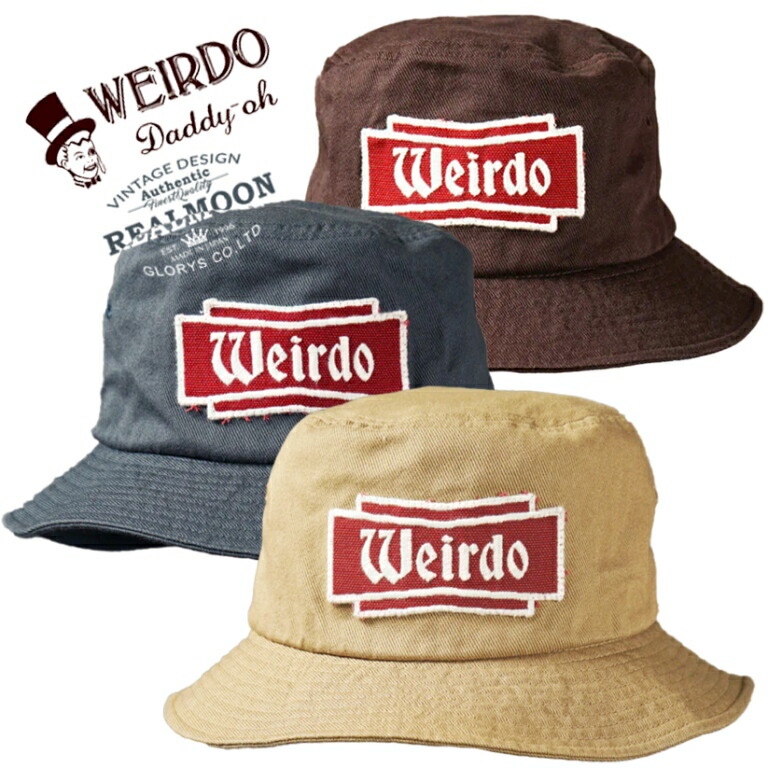 楽天市場】WEIRDO バケットハット No.WRD24AWG04 