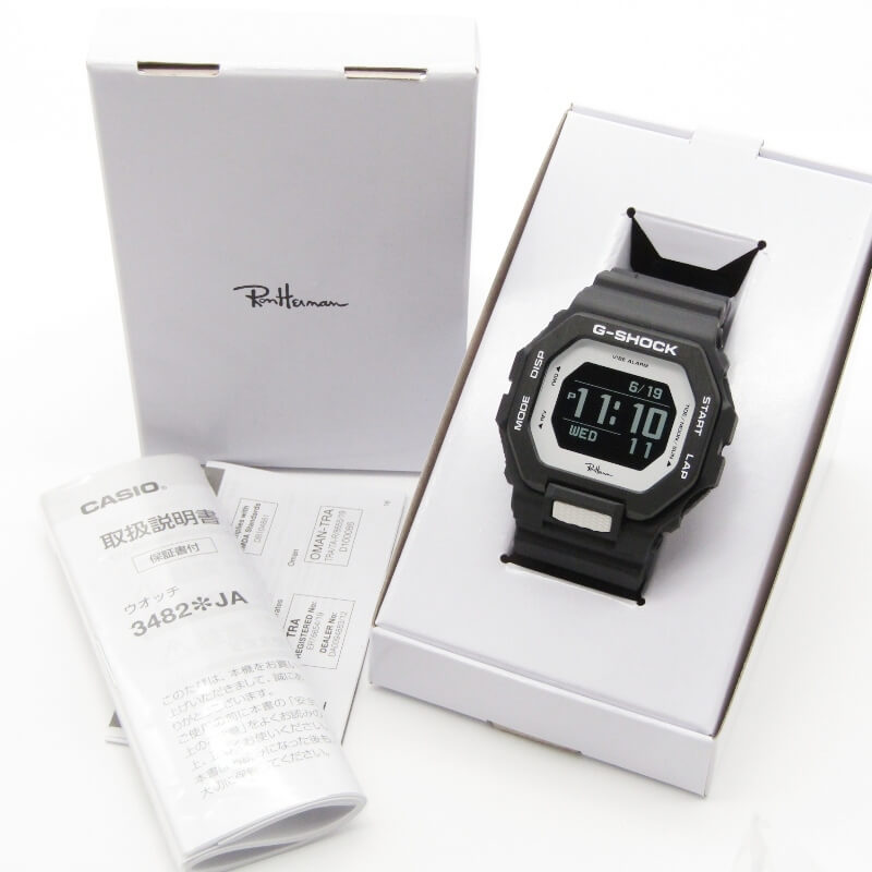 楽天市場】【中古】美品 CASIO G-SHOCK Gショック GBX-100 Ron Herman