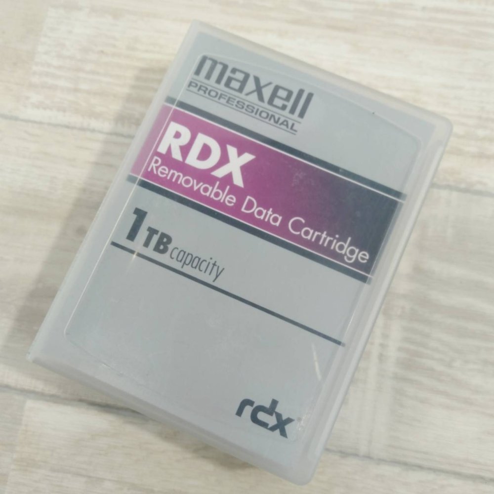 楽天市場】【中古】maxell RDXリムーバブルデータカートリッジ 1TB RDX