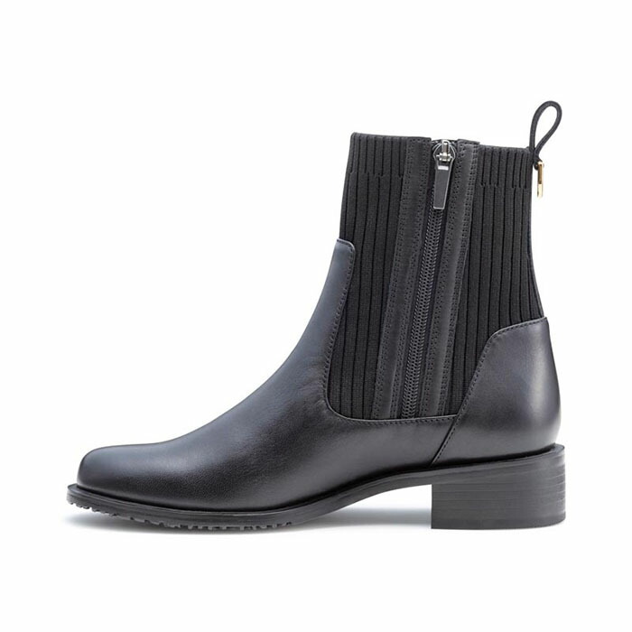 楽天市場】【公式】 REGAL F76R ニットブーツ ブラック ブーツ