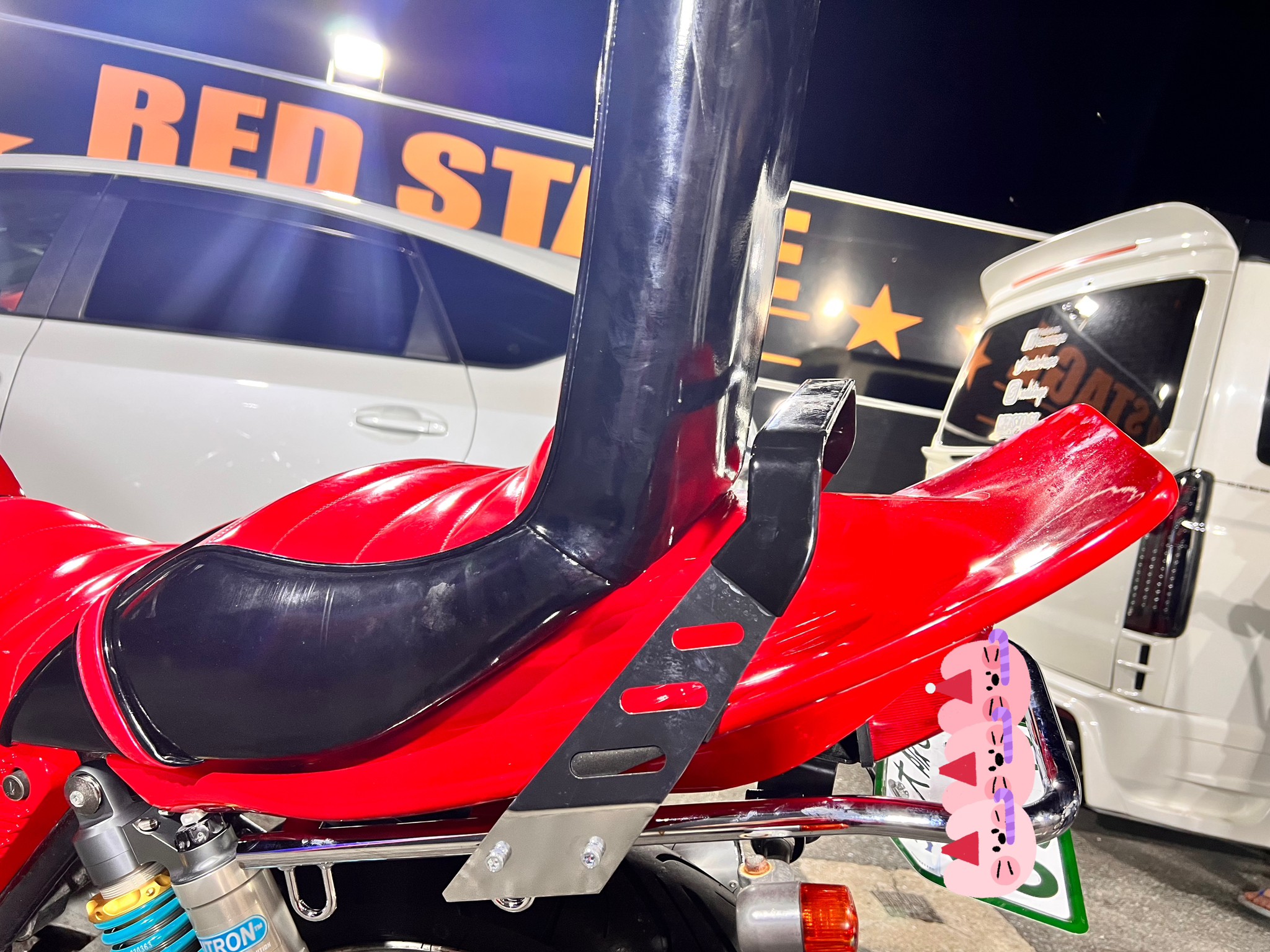 楽天市場】REDSTAGE ゼファー オリジナル ドレスアップ タンデムバー